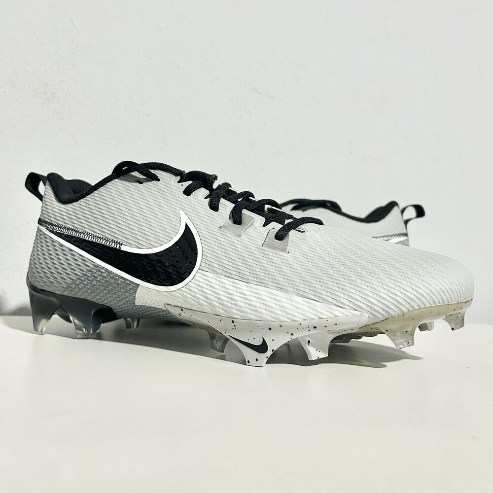 Nike Vapor Edge Speed 360 2 “Light Smoke Grey Black” Men Size 12 Football Cleats